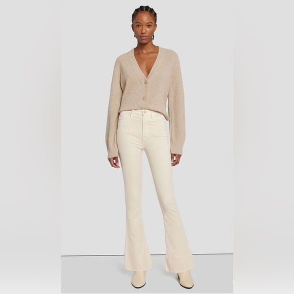 NWT 7 FOR ALL MANKIND TAILORLESS CORDUROY UHR SKINNY BOOT SIZE 27